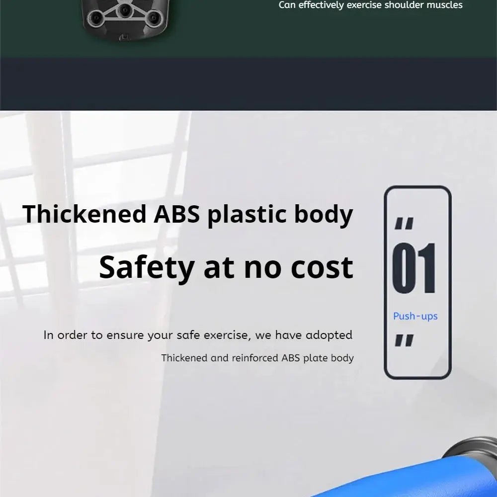 Foldable Push-Up Board – Portable Home Gym Chest & Core Trainer