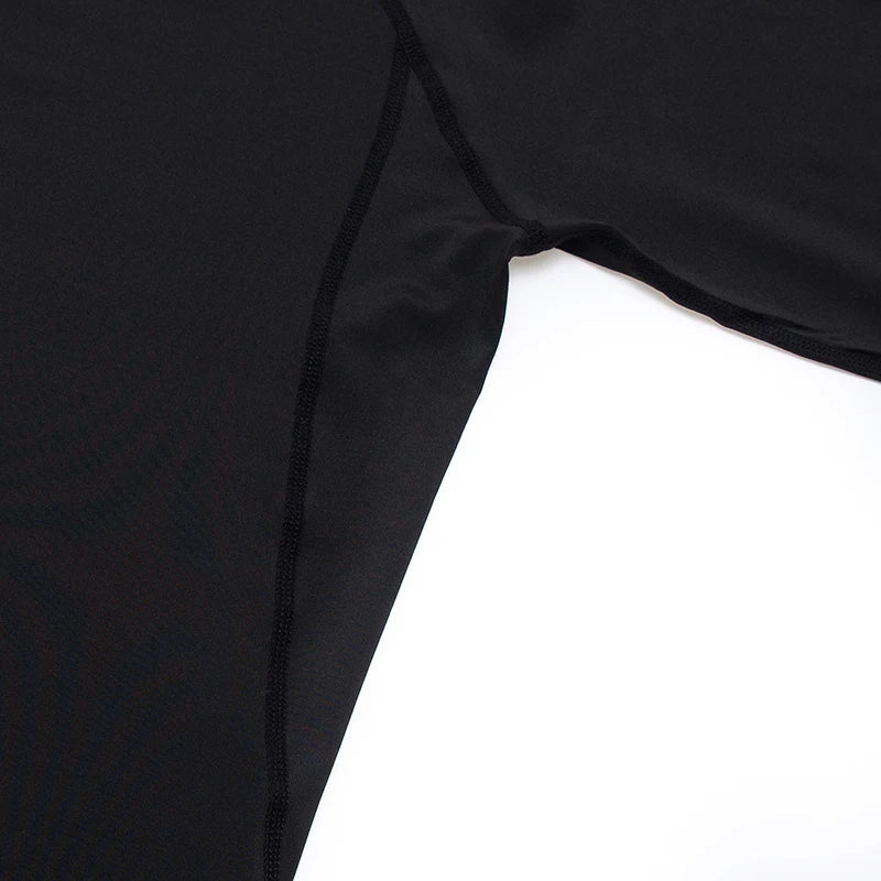 Men’s Long Sleeve Compression Shirt – Athletic Gym & Running Top