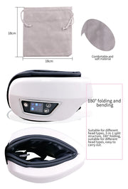6D Smart Eye Massager – Vibration, Airbag Compress & Bluetooth Music