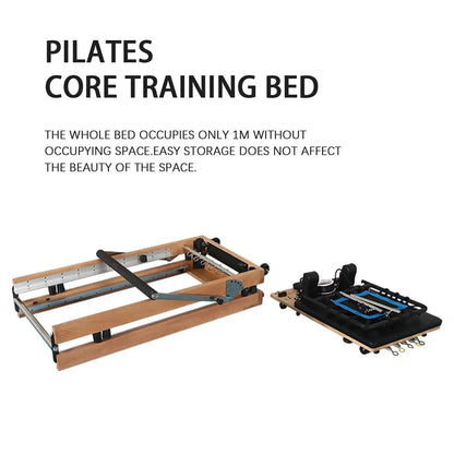 Pilates Reformer Bed – Large Home Fitness & Balance Training Equipment