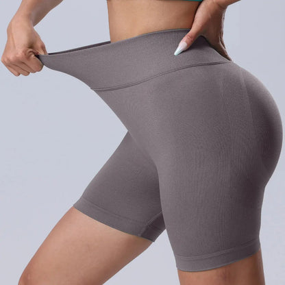 Women's Scrunch Butt Yoga Shorts – High-Waist Gym & Workout Wear