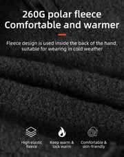 ROCKBROS glovesWaterproof Thermal Cycling Gloves – Touchscreen MTB & Motorcycle Gloves