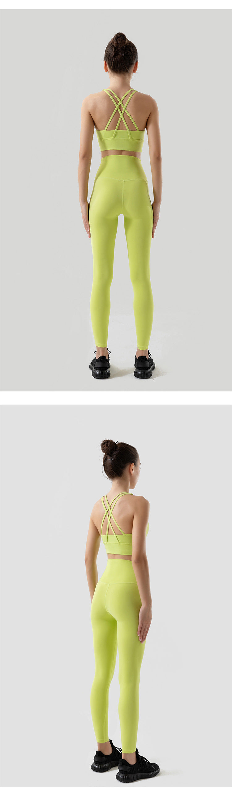Women’s Yoga Sportswear Set – Fitness Leggings & Bra Top Outfit