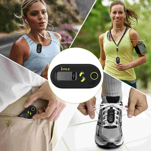 3D Digital Pedometer – Simple Portable Step Counter
