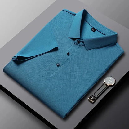 Men's Polo Shirt-Dry Polo Shirt – Casual Golf & Workwear (2024) PeakPursuitFitness