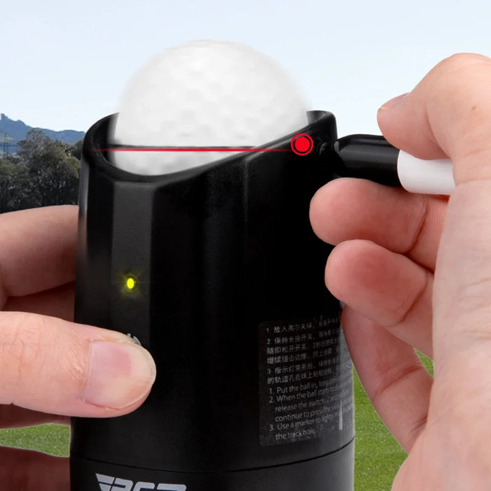 PGM Electric Golf Ball Liner – Alignment Marker & Gravity Center Finder