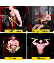 Tricep Rope Cable Attachment – Face Pull & Push Down Gym Accessory
