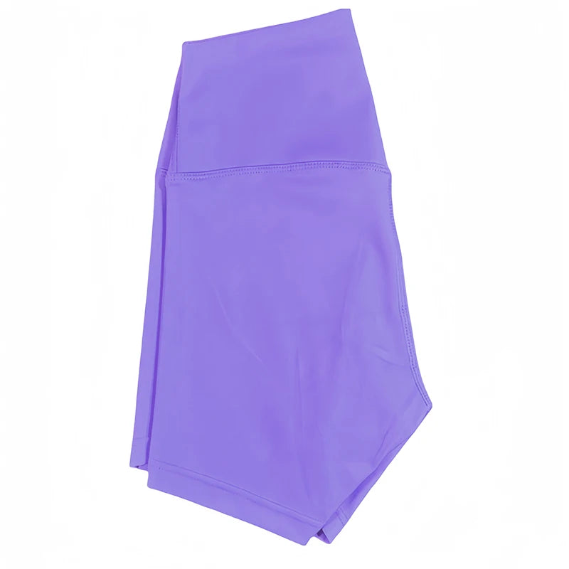 High-Waist Women’s Yoga Shorts – Tummy Control & Hip-Lifting 3-Point Fit