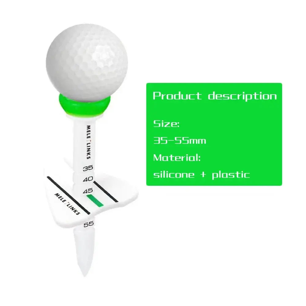 Height Adjustable Golf Ball Holder – Durable Tee Caddy & Golfer Gift PeakPursuitFitness