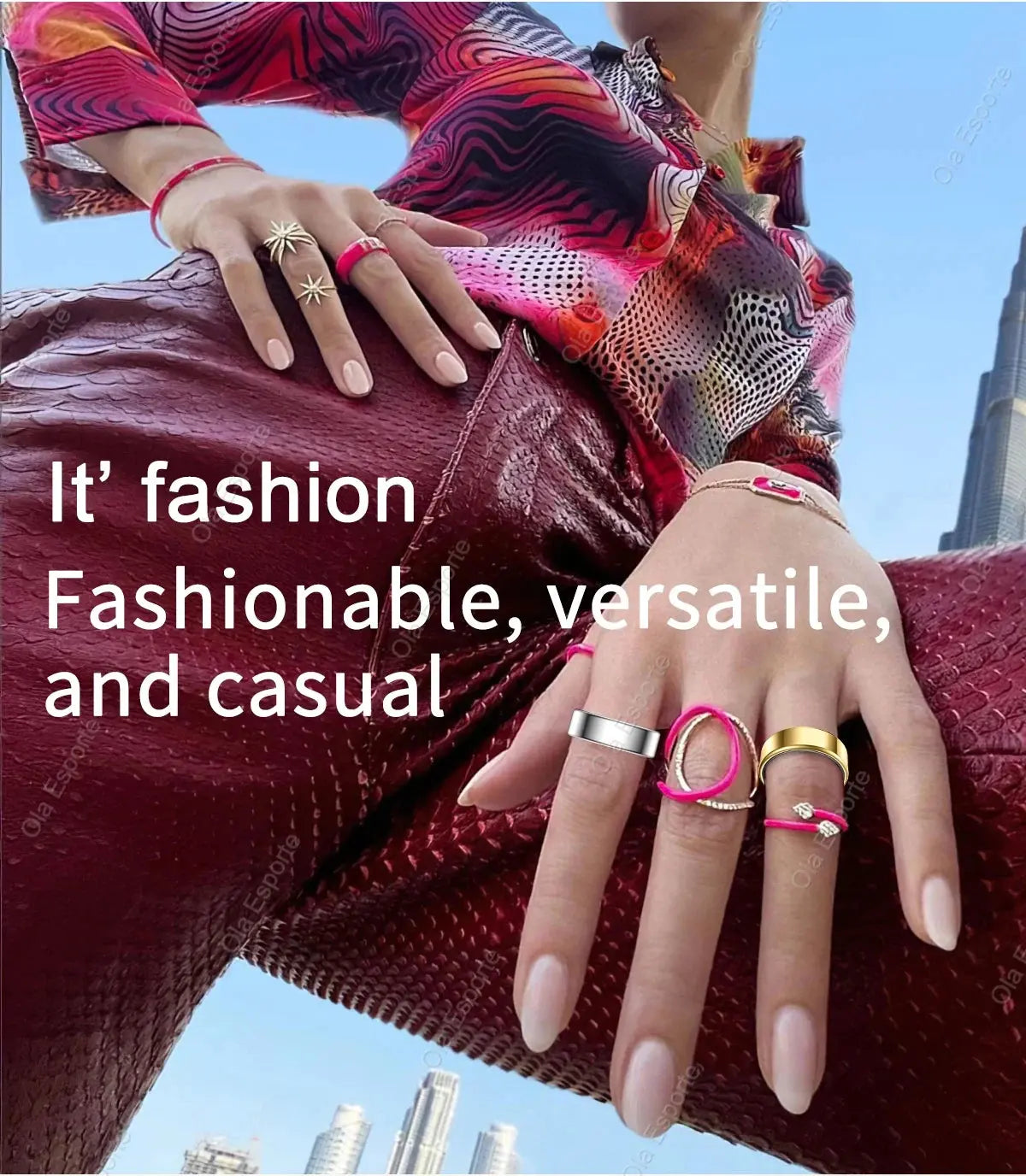 Xiaomi Smart Ring Heart Rate & SpO₂ Monitor Waterproof Fitness Tracker