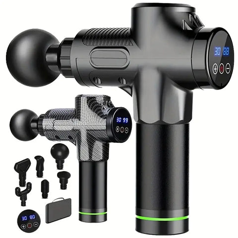 Electric Massage Gun – Deep Tissue Percussion Muscle Relaxer