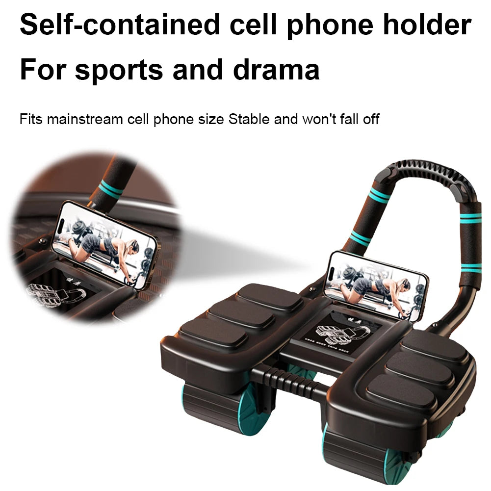 Ab Roller Wheel with 6-Elbow Support – Home Core Trainer