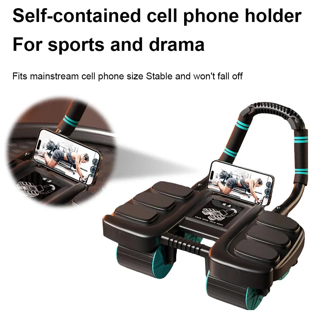 Ab Roller Wheel with 6-Elbow Support – Home Core Trainer PeakPursuitFitness