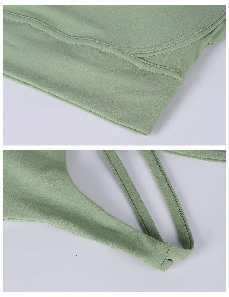 women's yoga sportswear– Fitness Leggings & Bra Top Outfit PeakPursuitFitness