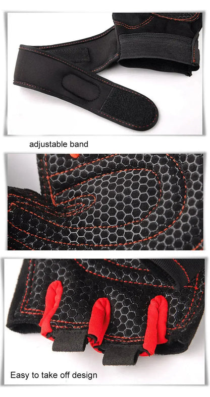 Workout Gloves – Half-Finger Gym & Training Gloves for Men & Women