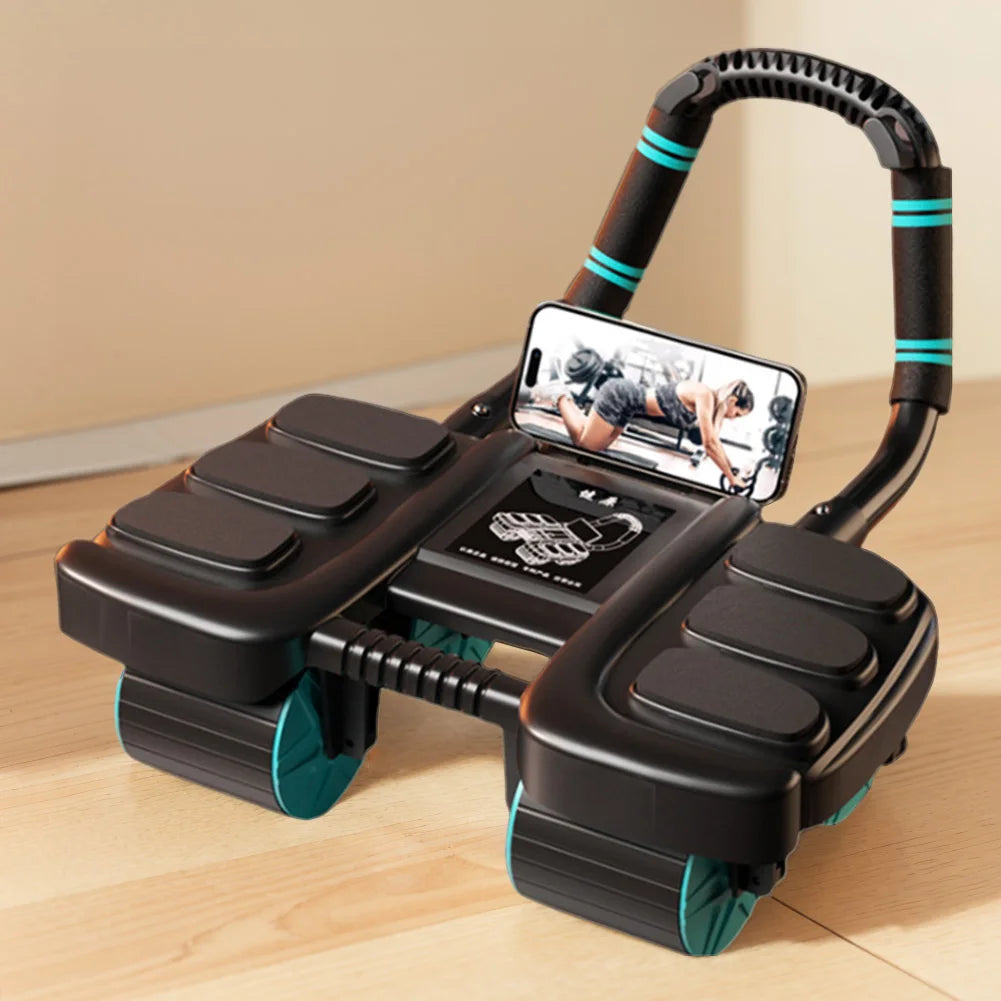 Ab Roller Wheel with 6-Elbow Support – Home Core Trainer