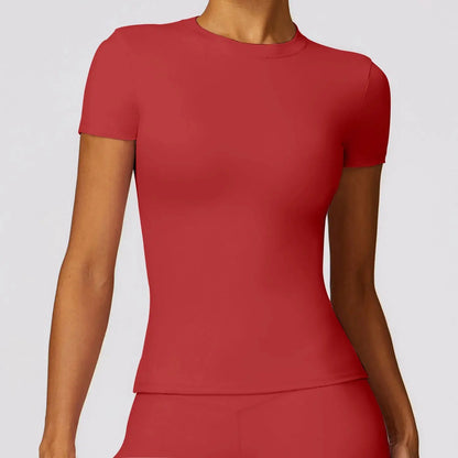 HGC Women’s Sports T-Shirt – Breathable Slim Fit Activewear Top