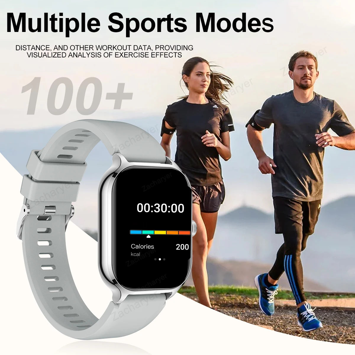2025 Smart Watch with Call & Fitness Features