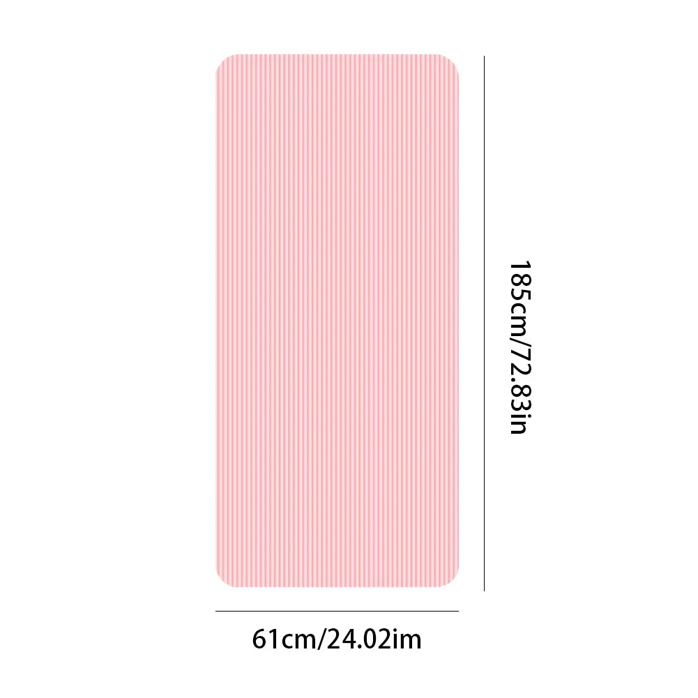 Non-Slip Yoga Mat – Thick Fitness & Exercise Mat for Home Gym