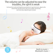 6D Smart Eye Massager – Vibration, Airbag Compress & Bluetooth Music