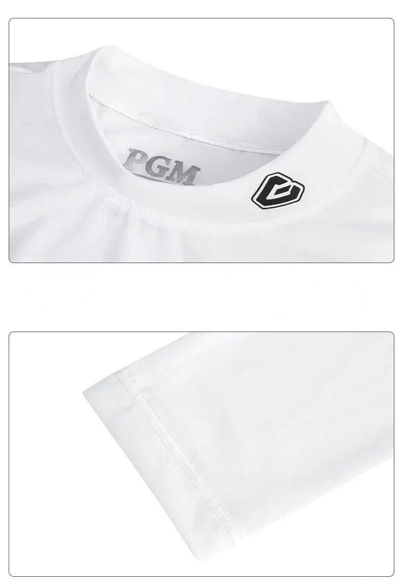 PGM Golf Shirt – UV Protection, Long Sleeve Summer Tee PeakPursuitFitness