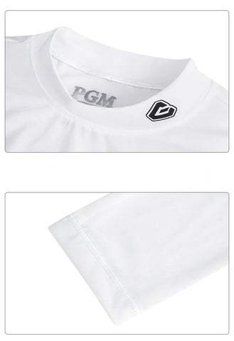 PGM Golf Shirt – UV Protection, Long Sleeve Summer Tee