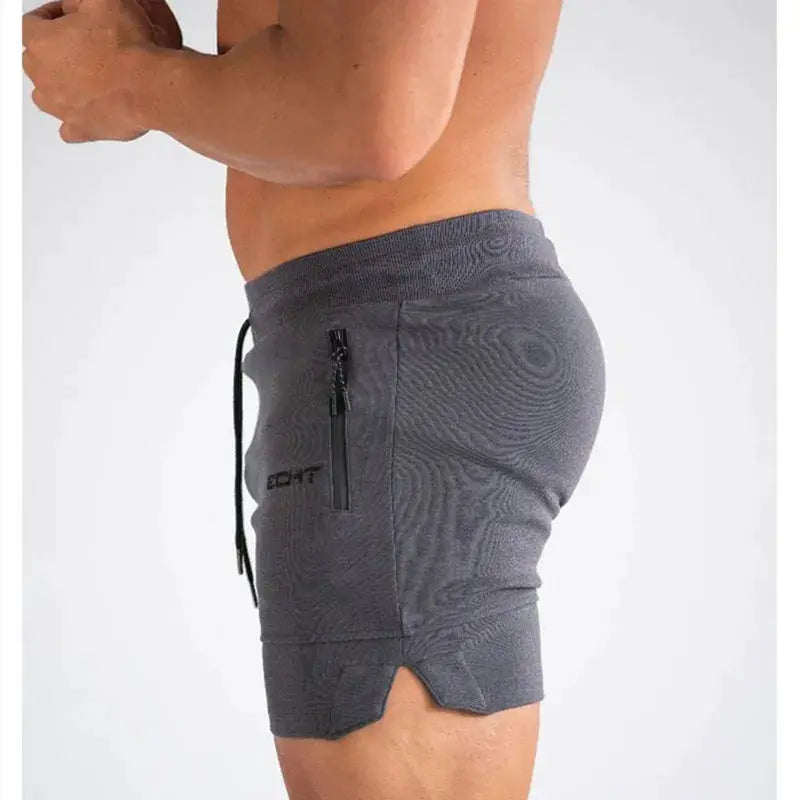2024 Men’s Sports Shorts – Zip Pocket Fitness & Running Joggers