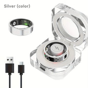 Smart Fitness Ring with Sleep & Step Tracking