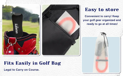 Golf Swing Trainer Aid – Flexibility, Tempo & Strength Warm-Up Stick PeakPursuitFitness