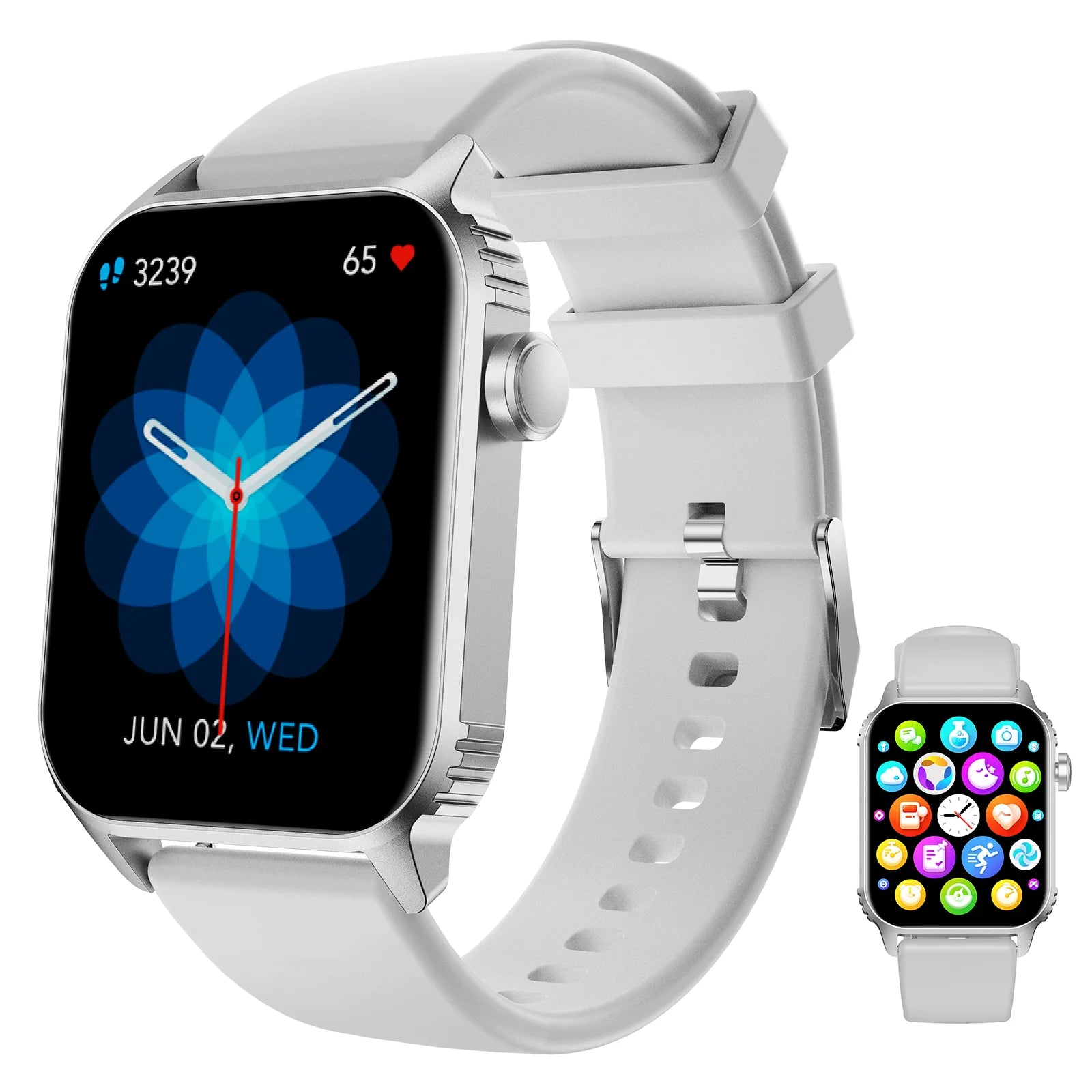 TG08 Smart Watch 1.85" with Call & Fitness Tracker