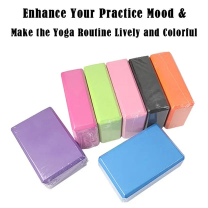 Yoga Blocks – EVA Foam Bricks for Pilates & Home Fitness