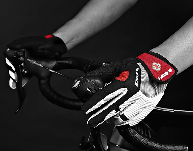 INBIKE Full Finger Cycling Gloves – MTB Touchscreen Bike & Sports Gloves