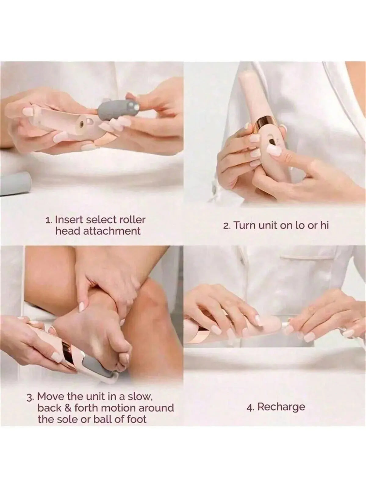 Electric Foot File – Callus & Dead Skin Remover Tool