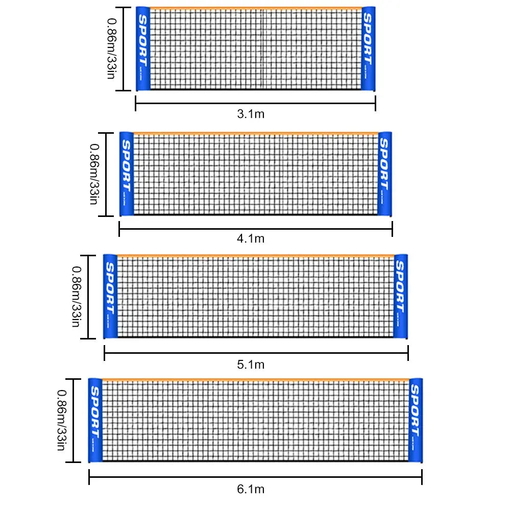 Portable Multi-Sport Training Net (3.1–6.1m)