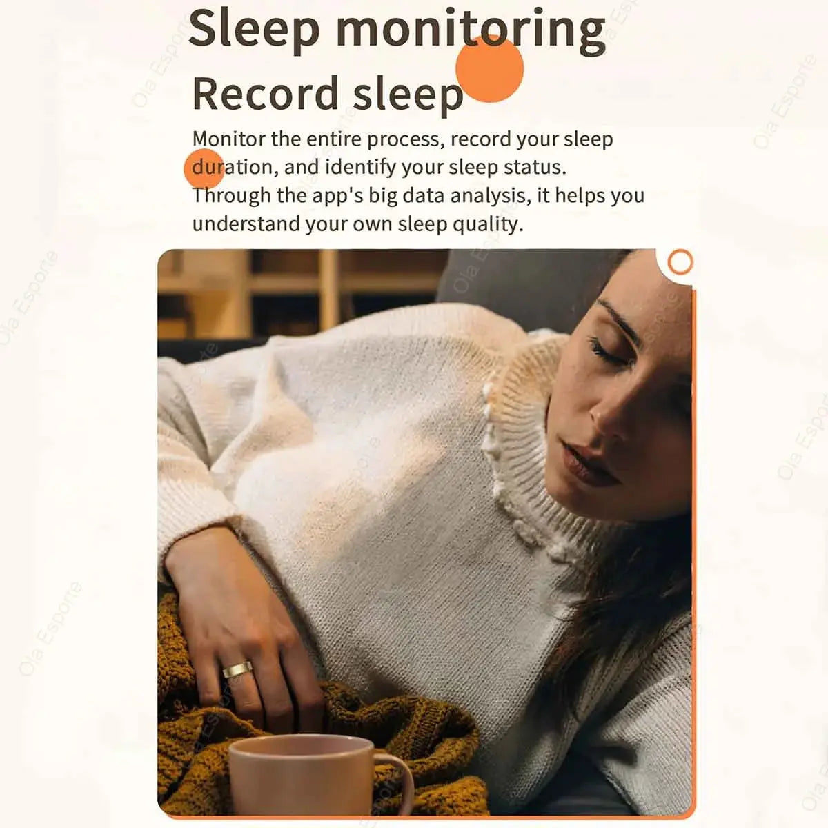 Xiaomi Smart Ring Heart Rate & SpO₂ Monitor Waterproof Fitness Tracker