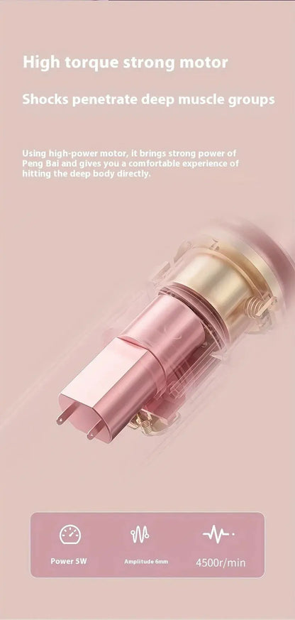 Portable massage gun – USB Rechargeable Full Body Massager PeakPursuitFitness