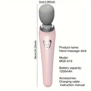 Portable massage gun – USB Rechargeable Full Body Massager