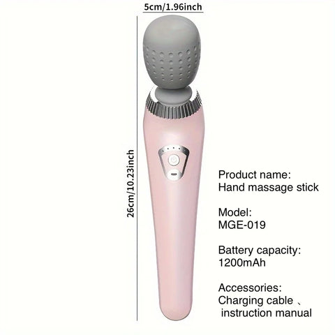 Portable massage gun – USB Rechargeable Full Body Massager