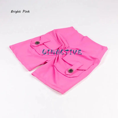 women's yoga shorts– High Waist Pocket Fitness Tights