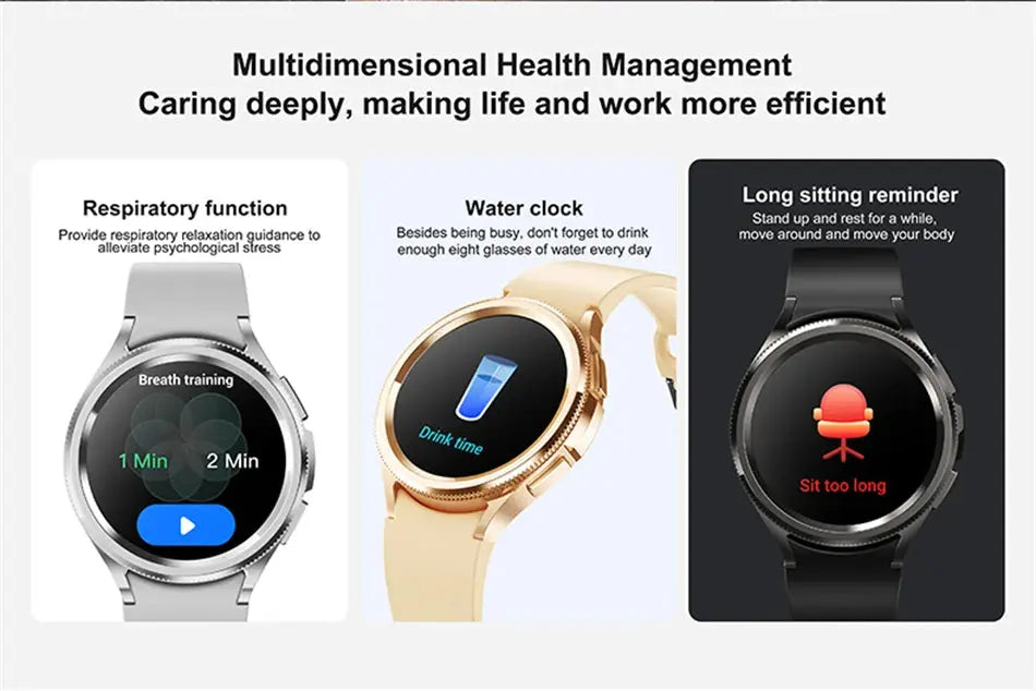 Galaxy Watch6 Classic 2024 GPS Smartwatch with Health & Bluetooth Call