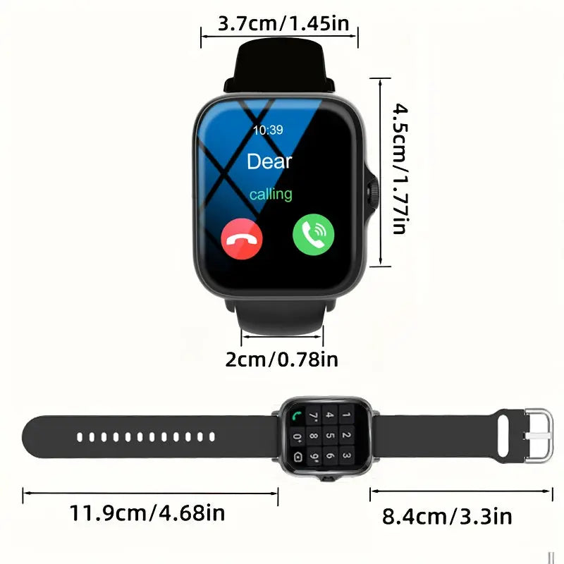 Smart Watch with Multi-Sport Modes & Message Reminders
