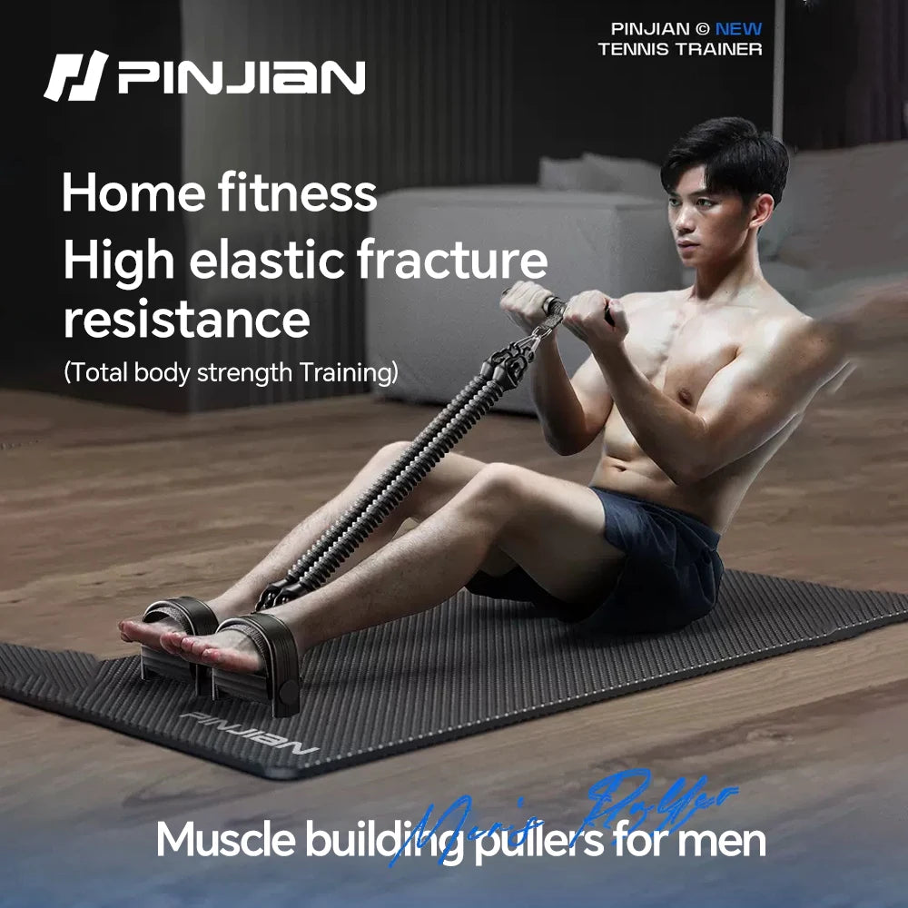 Pedal Resistance Band Puller – Home Fitness Tension Rope Trainer