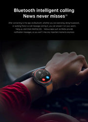 High-End Smart Watch – ECG/PPG, Laser Detection, BT Call, NFC
