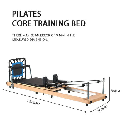 Pilates Reformer Bed – Large Home Fitness & Balance Training Equipment
