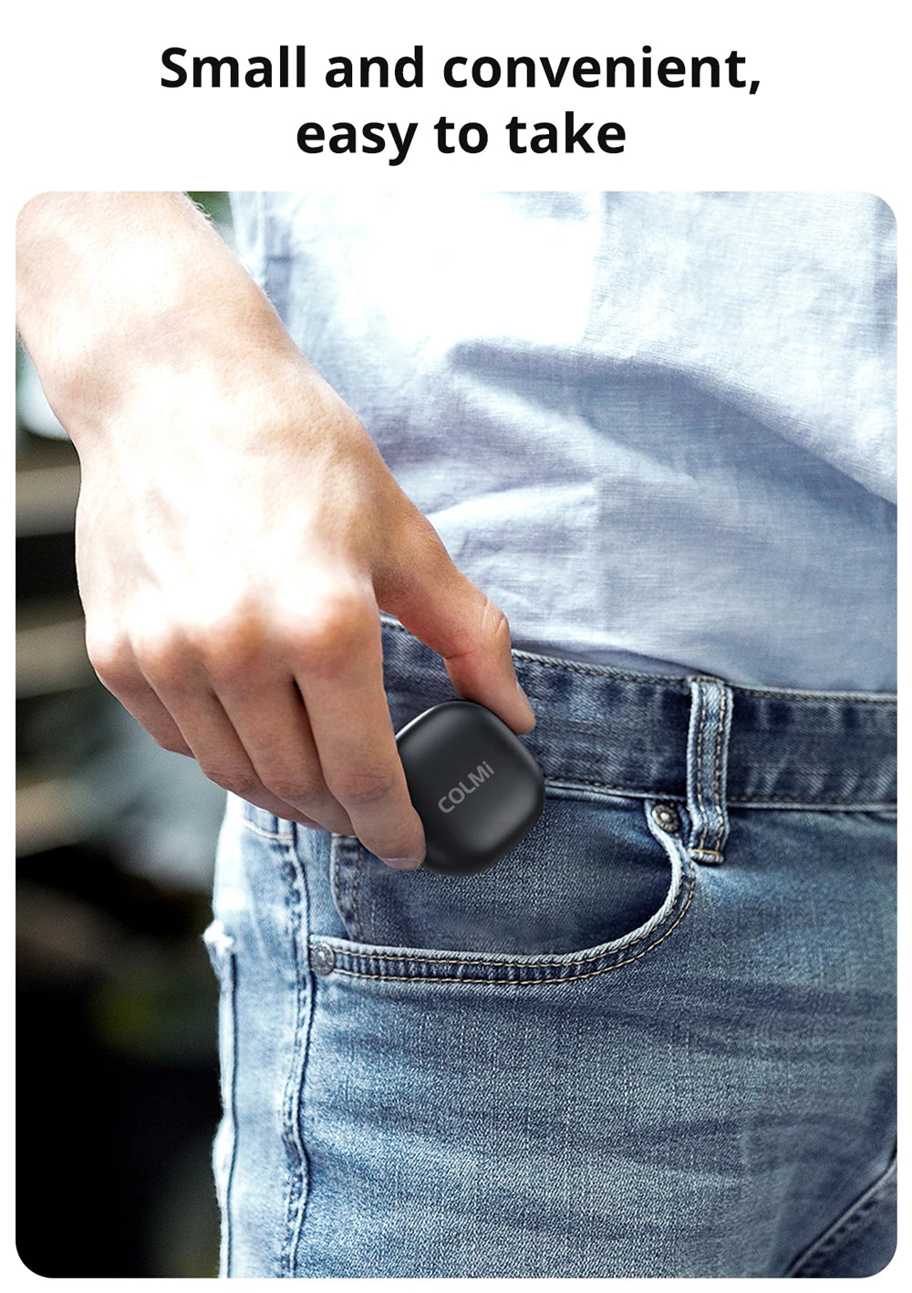 COLMI R10 Smart Ring – Health & Sleep Monitor with Charging Case