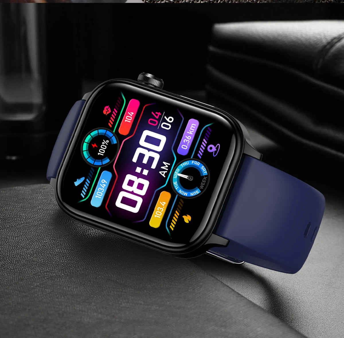 LIGE 2025 Smart Watch – ECG+PPG, Blood Lipid & Uric Acid Monitor, BT Call