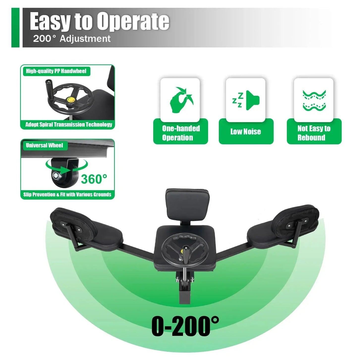 3-Bar Leg Stretching Machine – Heavy-Duty Flexibility Trainer (1.6m)