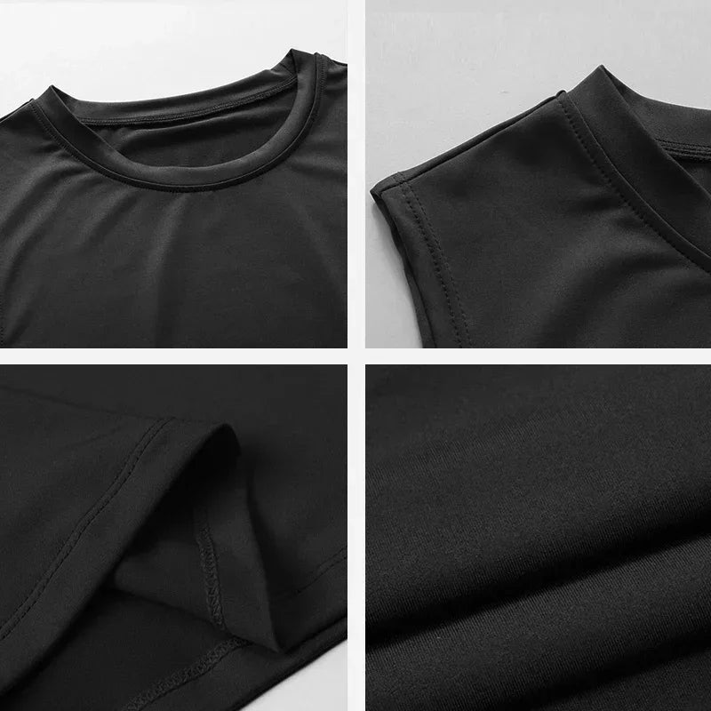 Men’s Muscle Workout Tank Top – Tight Fit, Quick-Dry Gym Shirt