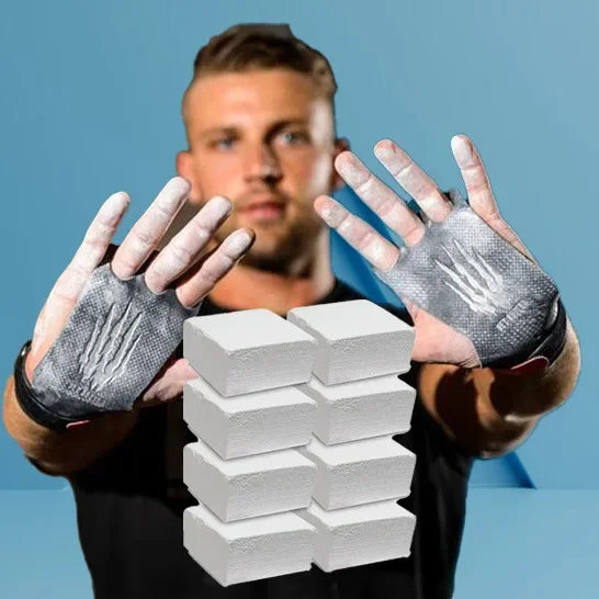 Magnesium Sports Chalk Block – Weightlifting & Climbing Grip Enhancer