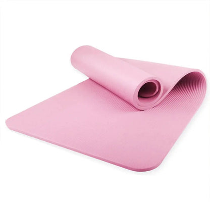Non-Slip Yoga Mat – Thick Fitness & Exercise Mat for Home Gym